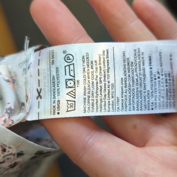 Banana Republic Silver Blouse - Picture 3 of 4